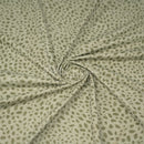 Abstract Animal Foiled EcoDelish Double Peached Melange Fabric | Blue Moon Fabrics