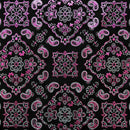 Bandana Foil Printed Spandex Fabric | Blue Moon Fabrics