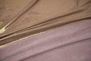 Claudette Creased Foiled Spandex Fabric | Blue Moon Fabrics