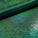 Cobra Foil Printed Stretch Velvet Fabric | Blue Moon Fabrics