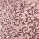Cottage Garden Stretch Lace Sequin Fabric | Blue Moon Fabrics