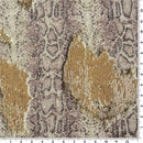 Golden Anaconda Printed Flip Sequin on Spandex Fabric | Blue Moon Fabrics
