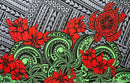 Multicolor Polynesian Tattoo Sarong | Islands Fabric