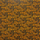 Traditional Polynesian Tapa Pattern Cotton Fabric | Islands Fabric