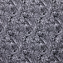 Polynesian Tribal Stems & Leaves All Over Design Cotton Light Barkcloth Fabric | Islands Fabric