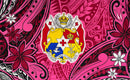 Kingdom of Tonga Seal Tiare Polyester Sarong | Islands Fabric