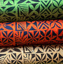 Tribal Geometric Garden Polyester Fabric | Islands Fabric