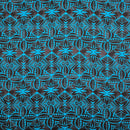 Traditional Polynesian Geometric Design Light Barkcloth Fabric | Islands Fabric