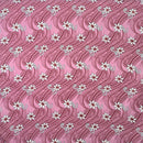 Tiare Waves Traditional Tattoo Polyester Fabric | Islands Fabric