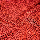 Loud Leo Foil Printed Spandex Fabric | Blue Moon Fabrics