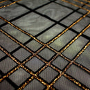 Mary Jane Glitter Stretch Mesh | Blue Moon Fabrics