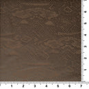 Medusa Snake Skin Foil Printed Spandex Fabric | Blue Moon Fabrics
