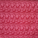 Pink Mini Hibiscus Flowers Traditional Polynesian Tattoo Polyester Fabric