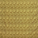 Tan color Mini Hibiscus Flowers Traditional Polynesian Tattoo Polyester Fabric