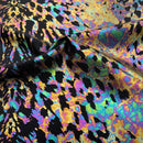 Naga Foil Printed Spandex Fabric | Blue Moon Fabrics