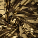 Nugi Foil Printed Spandex Fabric | Blue Moon Fabrics