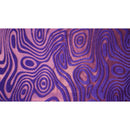 Sonic Swirl Embossed Foiled on Stretch Velvet Fabric | Blue Moon Fabrics