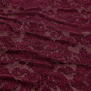 Versailles Burn Out Stretch Velvet Fabric | Blue Moon Fabrics