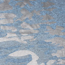 GI Jane Foil Printed EcoDelish Fabric | Blue Moon Fabrics
