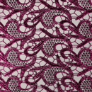 Milania Foiled Lace | Blue Moon Fabrics