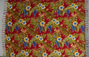Hibiscus Plumeria & Tropical Leaves Sarong with Fringes | Islands Fabric