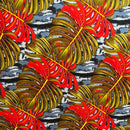 All Over Monstera Leaf | Polyester Fabric