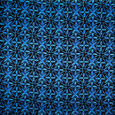 Blue Alluring Watercolor Blossoms Rayon Poplin Fabric