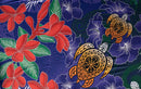 Purple colored Hibiscus Tiare Turtle Sarong