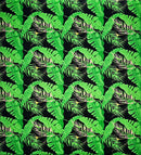 Tropical Leaves All Over design Cotton Fabric | Islands Fabric