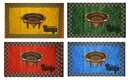 Swatches of Kingdom of Tonga Kava Bowl All Around Border Sarong