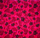 Red/Fuchsia Sea Turtle print fabric 