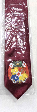 Burgundy Tonga Seal Tie