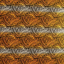 Yellow colored Traditional Polynesian Tattoo Gradient Design Fabric